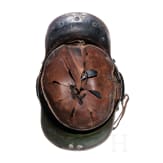 Helm M 1889 f&uuml;r Mannschaften der K&uuml;rassiere in Kriegsausf&uuml;hrung, um 1915