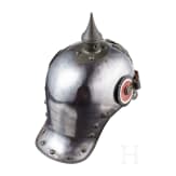 Helm M 1889 f&uuml;r Mannschaften der K&uuml;rassiere in Kriegsausf&uuml;hrung, um 1915