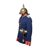 Uniformensemble f&uuml;r Mannschaften im Regiment Garde du Corps, vor 1889
