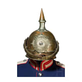 Uniformensemble f&uuml;r Mannschaften im Regiment Garde du Corps, vor 1889