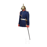 Uniformensemble f&uuml;r Mannschaften im Regiment Garde du Corps, vor 1889