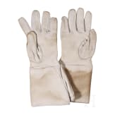 Feldm&uuml;tze f&uuml;r Mannschaften der K&uuml;rassier-Regimenter Garde du Corps oder Nr. 4 und ein Paar Lederhandschuhe