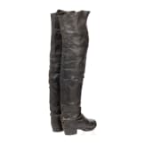 Ein Paar hohe Stiefel f&uuml;r Mannschaften der K&uuml;rassiere, Ende 19. Jhdt.