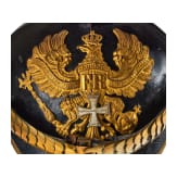 A Prussian Line Uhlan Officer czapka, Service