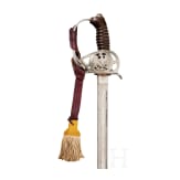 An Imperial German Prussian sword M 89 for J&auml;ger Regt. Zu Pferde Nr. 2 and 7