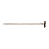 An Imperial German Prussian sword M 89 for J&auml;ger Regt. Zu Pferde Nr. 2 and 7