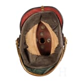 Helm f&uuml;r Unteroffiziere der Feldartillerie, um 1900