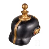 Helm f&uuml;r Unteroffiziere der Feldartillerie, um 1900