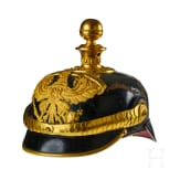 A helmet for Prussian Field Artillery Regiment 10 Officers