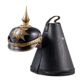 Helm f&uuml;r Offiziere der s&auml;chsischen Infanterie, um 1910