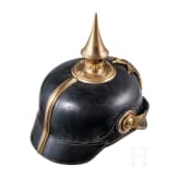 Helm f&uuml;r Offiziere der s&auml;chsischen Infanterie, um 1910