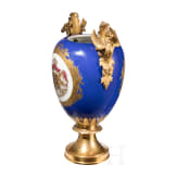 K&ouml;nig Wilhelm I. von W&uuml;rttemberg - gro&szlig;e KPM-Prunkvase, um 1850