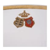 Duke Eugen Erdmann of W&uuml;rttemberg (1820 - 1875) - a large serving platter, F&uuml;rstenberg, circa 1850