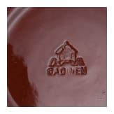 Aschenbecher, Leuchter und Becher aus der Kaiserlichen Majolika-Manufaktur Cadinen