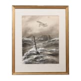 Willy St&ouml;wer (1864 - 1931) - Marineflieger und U-Boote, datiert 1914