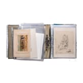 Emil Rumpf (1860 - 1948) - Skizzen und grafische Entw&uuml;rfe, meist 19. Jhdt.