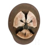 Stahlhelm M 17 mit Tarnanstrich