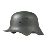 Stahlhelm M 18 mit Ohrenausschnitt
