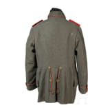 Feldbluse f&uuml;r einen w&uuml;rttembergischen Oberleutnant der Artillerie, um 1915