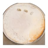 F&uuml;nf silberne Schnapsbecher