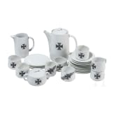 Teile eines patriotischen Kaffeeservices