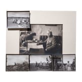 GFM Paul von Hindenburg (1847 - 1934) - signiertes Portraitfoto mit &Uuml;bersendungsschreiben sowie f&uuml;nf weitere Fotos