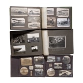 Sechs Fotoalben Fliegertruppe, Luftstreitkr&auml;fte, Zeppelin etc.