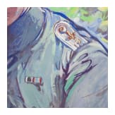 Egon Tschirch (1889 - 1948) - Portrait seines Bruders, Fliegerleutnant Hans Tschirch, datiert Mai 1918