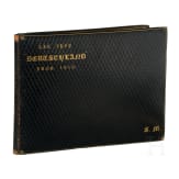 Prunkvolles Geschenkalbum "Air Ship Deutschland - June 1910" f&uuml;r die Teilnehmer des Rundfluges am 24.06.1910