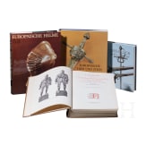 Four books on edged weapons and armour