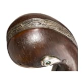 Silbermontierter Shamshir mit Rhinozeroshorngriff, osmanisch, um 1800