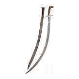 Shamshir und Yatagan, persisch/osmanisch, 19. Jhdt.