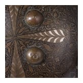 An Indian round shield (sipar), 2nd half of the 19th century