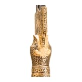 Goldtauschierter Speerkopf, Rajastan, um 1800