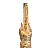 Goldtauschierter Speerkopf, Rajastan, um 1800