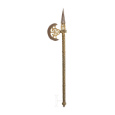 Tabar (Streitaxt) mit geschnittenem Dekor, Indien, um 1800