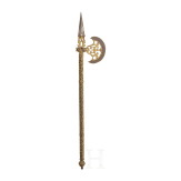 Tabar (Streitaxt) mit geschnittenem Dekor, Indien, um 1800