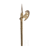 Tabar (Streitaxt) mit geschnittenem Dekor, Indien, um 1800