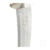 Khanjar mit Silbergriff, Indien, 20. Jhdt.