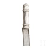 Silbermontiertes Messer, Nepal, 19. Jhdt.