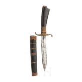 Dolch mit Horngriff, Philippinen(?), 20. Jhdt.