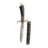 Dolch mit Horngriff, Philippinen(?), 20. Jhdt.