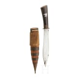 Hmong-Messer, S&uuml;dostasien, um 1900