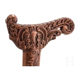 Floral geschnitzter Kris, Indonesien, um 1900