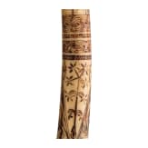 Seltene Axt mit Hirschhorngriff (Pata Minang), Indonesien, 19. Jhdt.