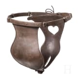A chastity belt, collector's replica in the style of the 16th/17th century