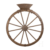 A German executioner's wheel, 17th/19th century