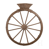 A German executioner's wheel, 17th/19th century