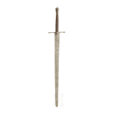 An executioner's sword, historicism in the style of the 17th century