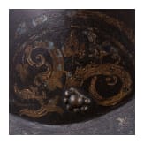 Goldgefasster, geschw&auml;rzter Morion, Sachsen, um 1600